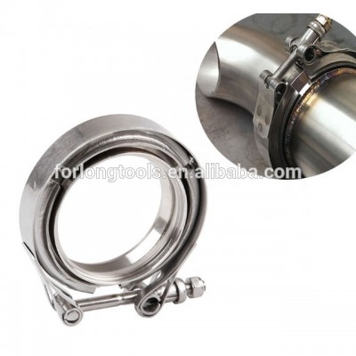 3.75" , 2.5" , 2", 3",3.5",4", 4.5",5", 6" V-Band Clamps titanium or stainless steel are available